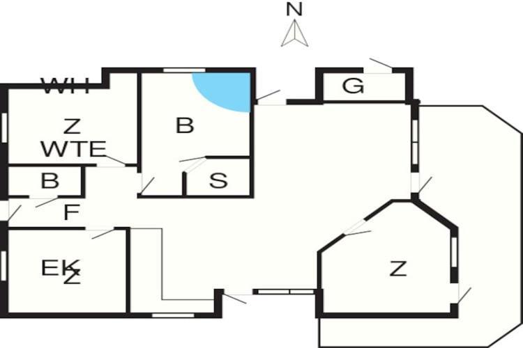 8 Person Holiday Home In Ulfborg Екстериор снимка
